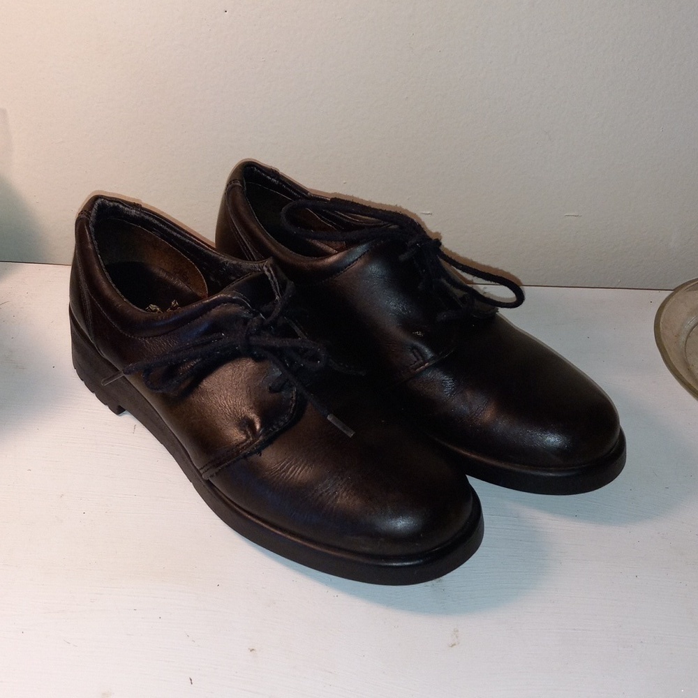 Vintage Dexter black waterproof comfort shoes